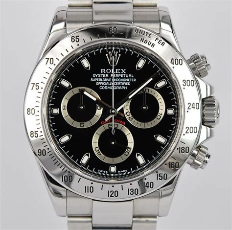 fake rolex daytona black dial|Rolex daytona 116520 price.